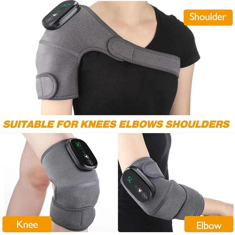 3-in-1 Heated Vibration Knee Shoulder & Elbow Massager