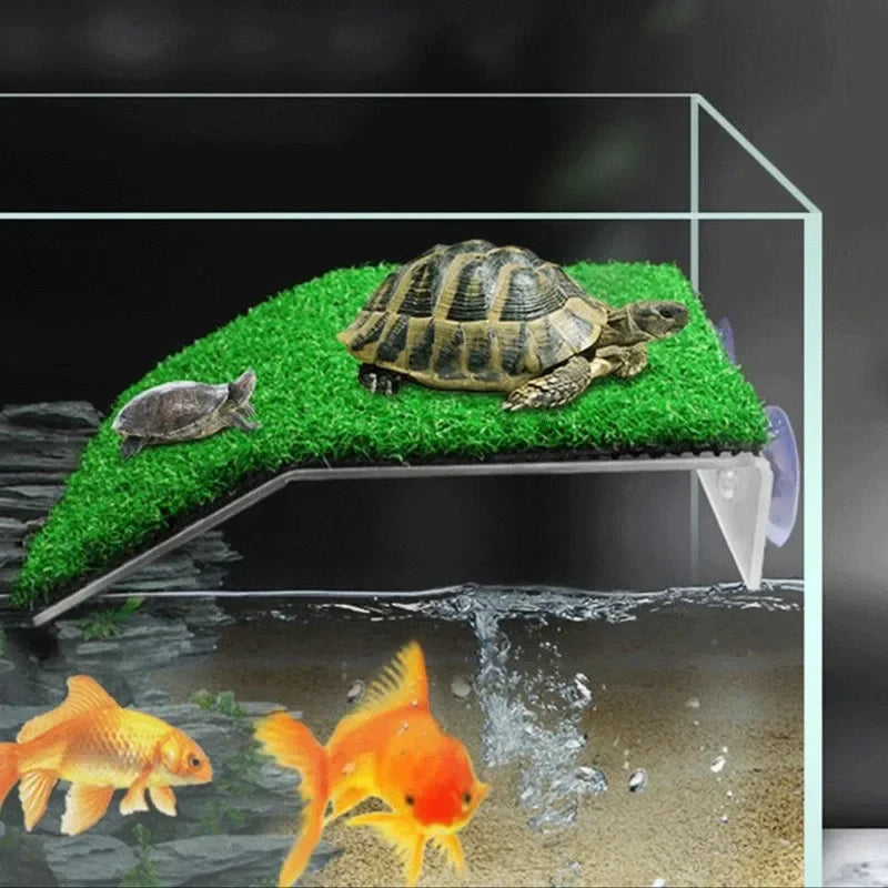 Turtle Basking Platform Ramp Dock | Reptile Terrarium Accessory