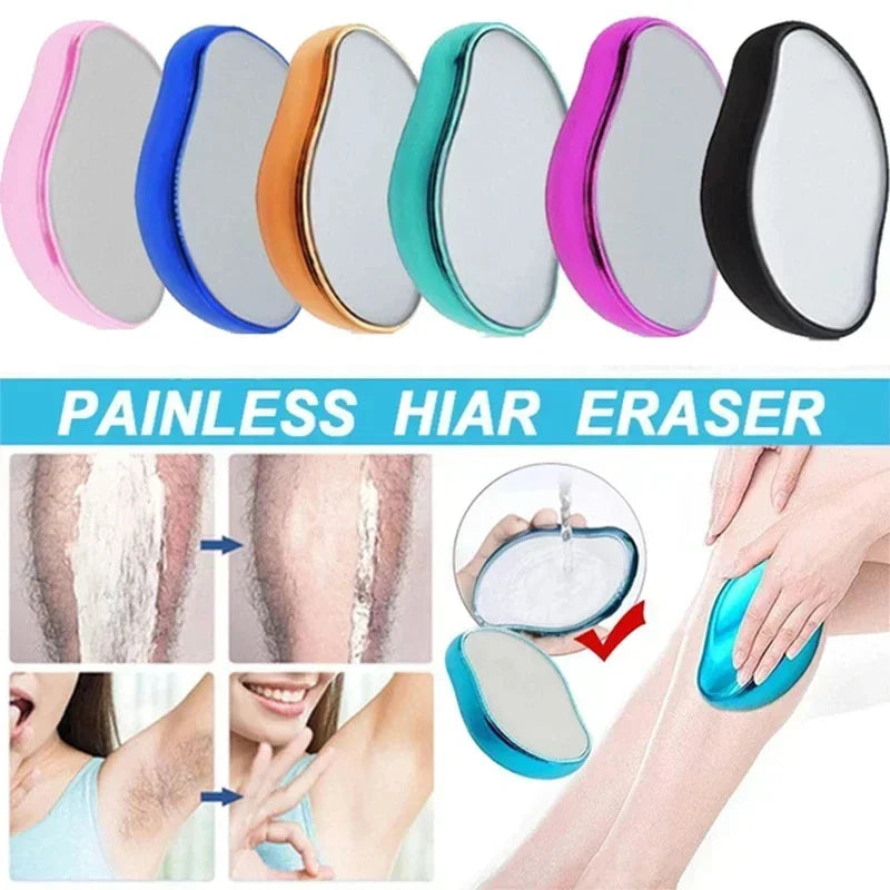 Crystal Hair Eraser – Nano Hair Removal Stone for Body & Legs