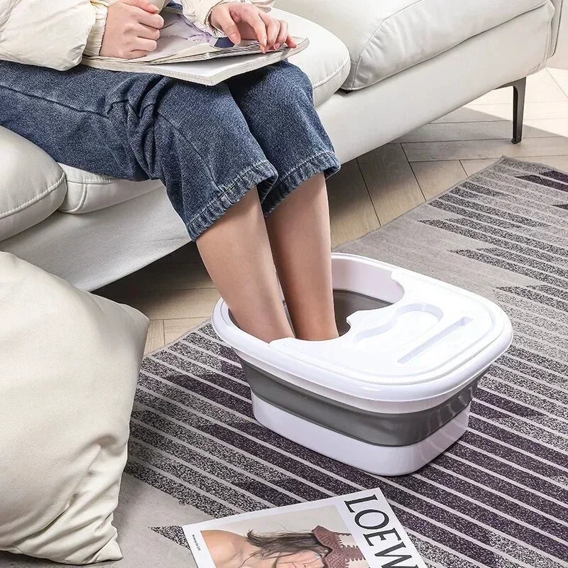 Foldable Foot Bath Tub – Portable Collapsible Basin for Travel