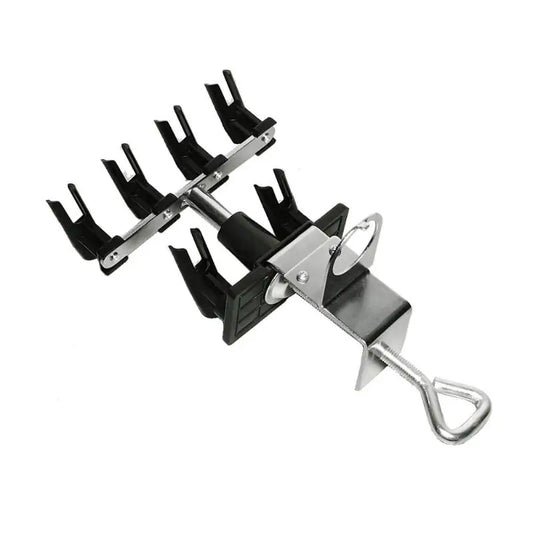 6-Clamp Airbrush Holder Gravity Stand Kit | Table Bench Station Airbrush Stand Kit Peaceful Pleasures Health and Wellness