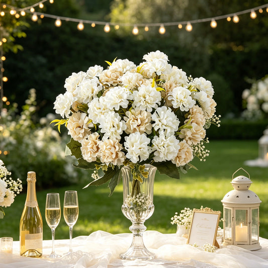 Artificial Silk Hydrangea Flowers – Wedding & Home Décor Artificial Silk Flowers Peaceful Pleasures Health and Wellness