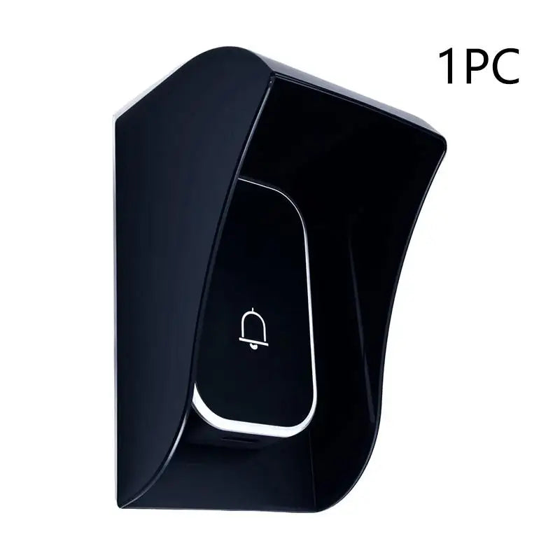 New 1/2/3PCS Waterproof Guard Cover Rainproof Case Plastic Rain Protector Outdoor Wireless Doorbell Cover Peaceful Pleasures Health and Wellness 1PC Black