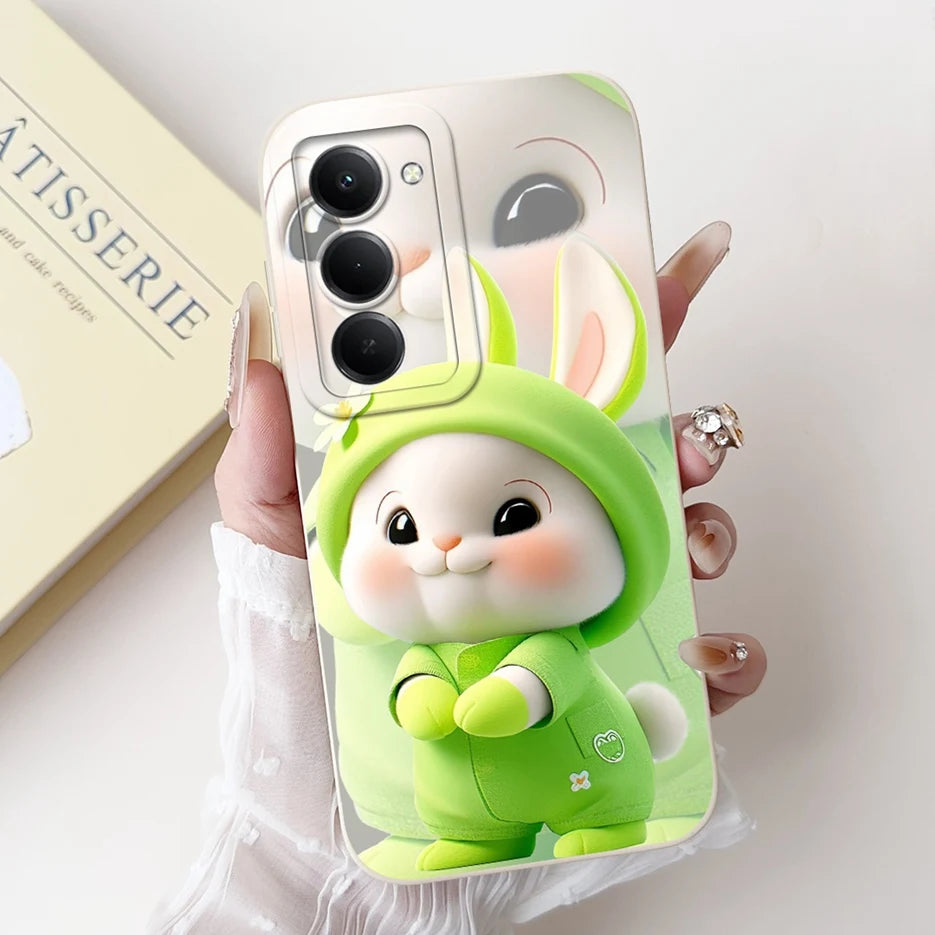 Xiaomi Redmi 15 4G/5G Cute Cartoon Shockproof Silicone Case