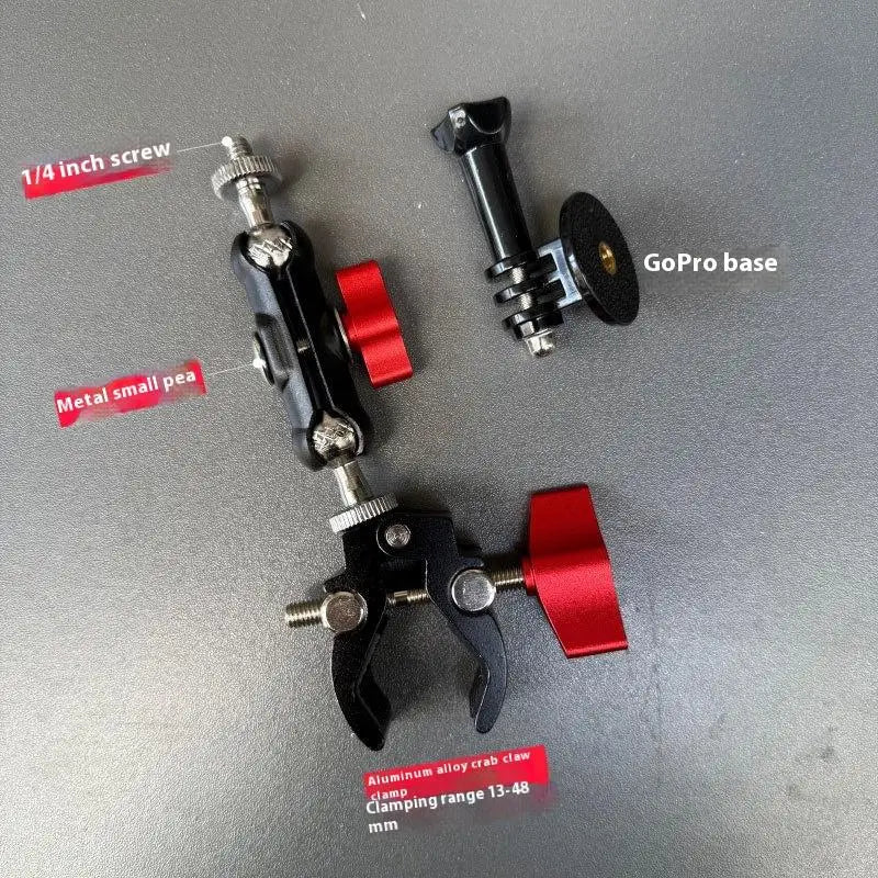 Metal Super Clamp & Double Ball Head Magic Arm Camera Mount