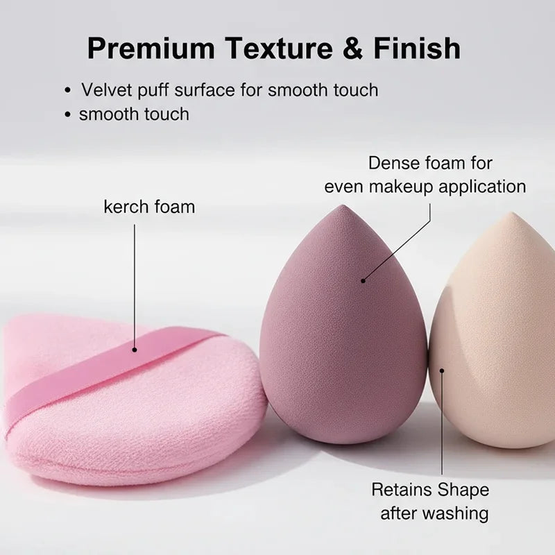 RUNTOIN 12/20Pc Makeup Sponge Blender Set – Beauty Puffs
