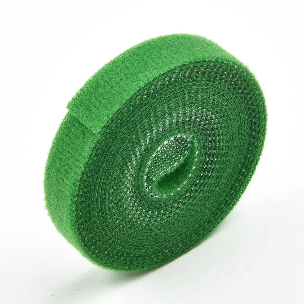 3-Roll Nylon Hook Loop Plant Ties – Garden Support Tape