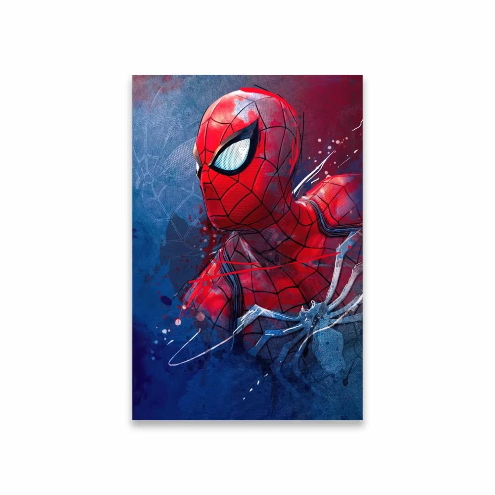 Spider Man Comics Poster Superhero Cartoon Movie Art Canvas Painting The Amazing Spider Man Prints Bedroom Decoration Peaceful Pleasures Health and Wellness 4 20x30cm