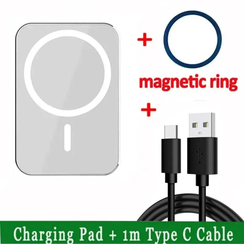 Magnetic Wireless Car Charger Air Vent Mount | iPhone 12–17