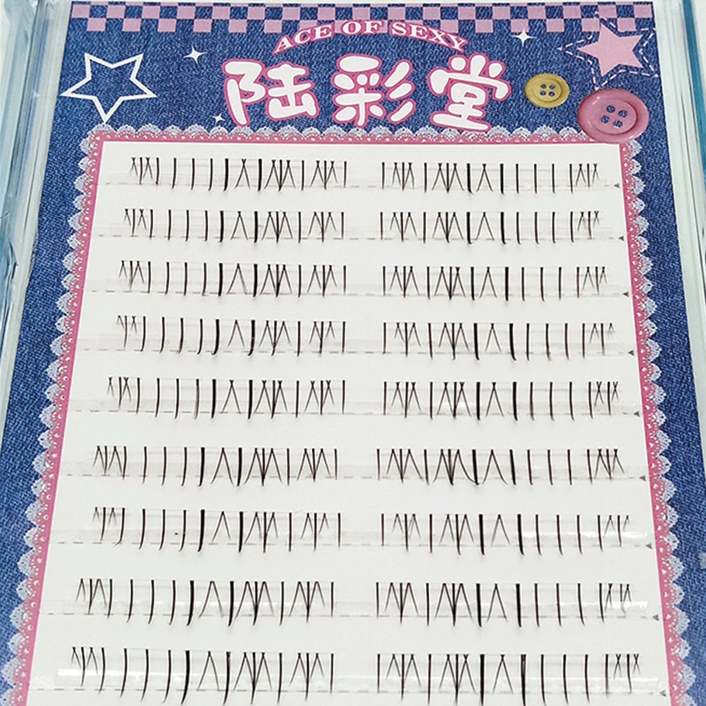 Wispy Lower Lash Clusters | Manga Style, 10 Rows, Waterproof
