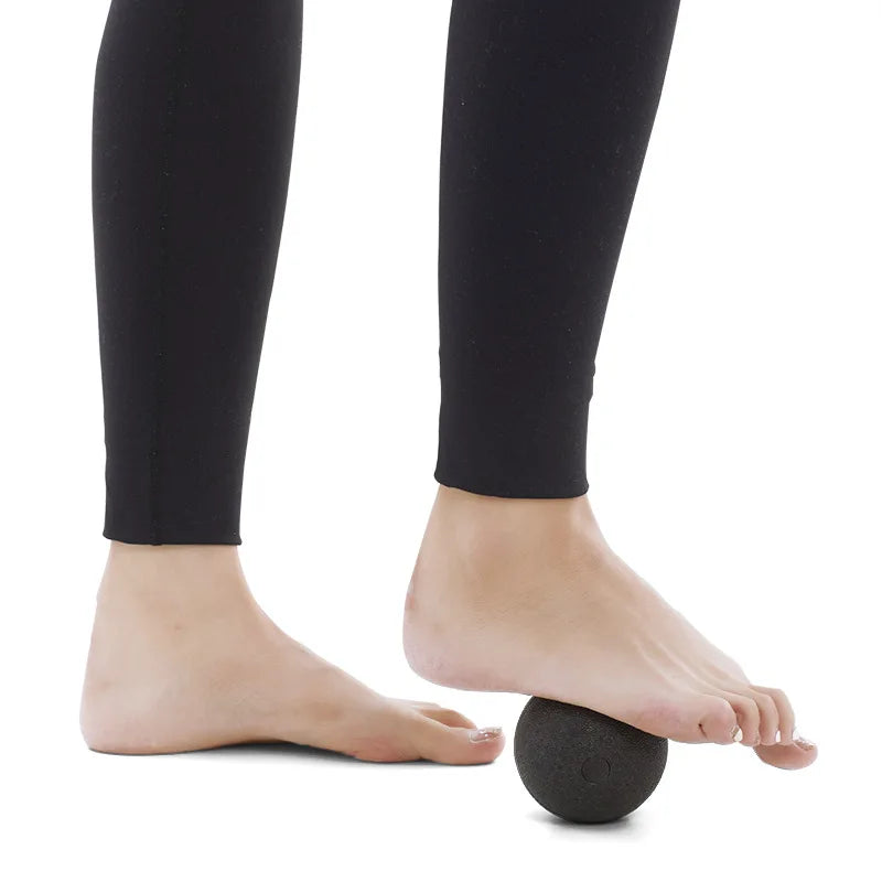 High-Density Peanut Body Massage Ball Yoga Foam Block Fascia Roller for Muscle Relaxation Exercise Fitness Pain Relief Peaceful Pleasures Health and Wellness