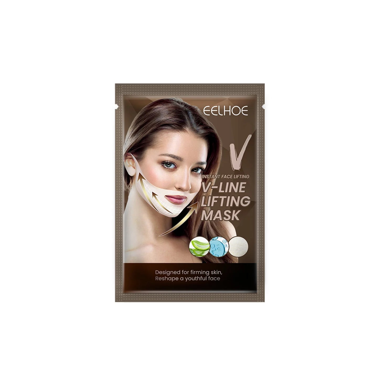 EELHOE V-Shape Face Lifting Mask – Chin Firming & Anti-Aging Skin Care Face Mask Peaceful Pleasures Health and Wellness 1 pcs