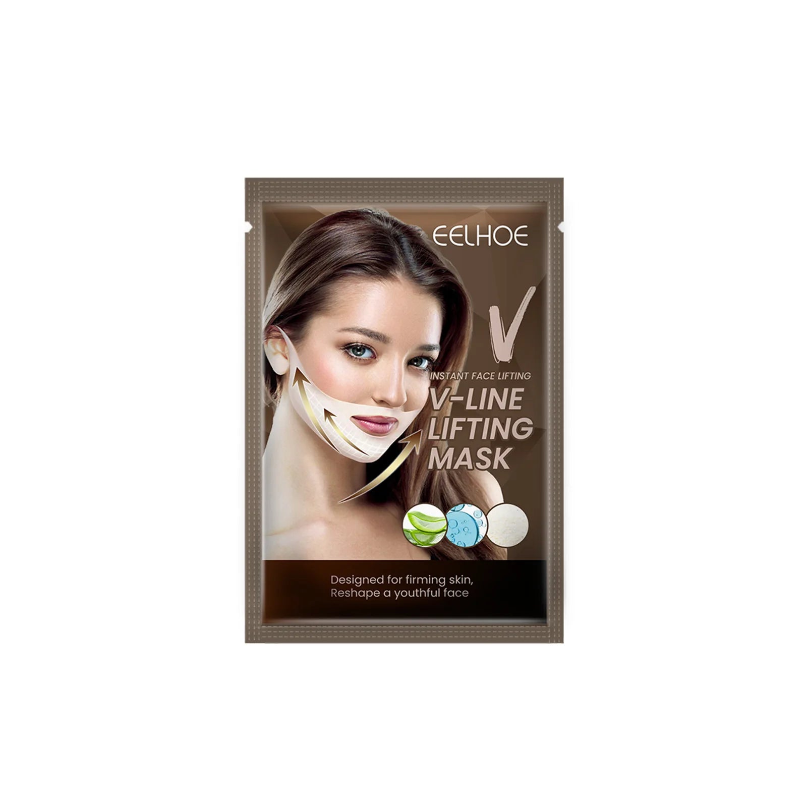 EELHOE V-Shape Face Lifting Mask – Chin Firming & Anti-Aging Skin Care Face Mask Peaceful Pleasures Health and Wellness 1 pcs