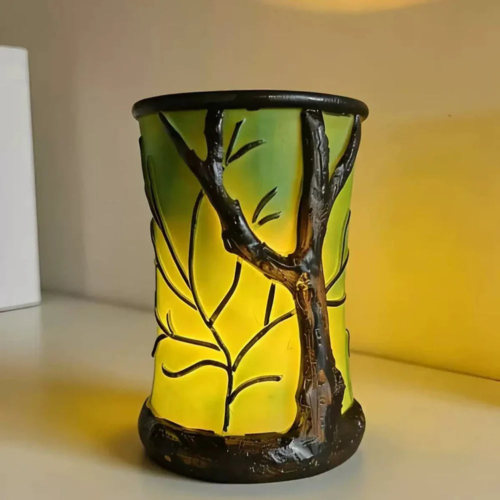 Leaf Shaped Forest Desk Lamp | Nature-Inspired Ambient Light