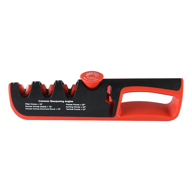 5-in-1 Knife & Scissor Sharpener | Adjustable Angle Whetstone