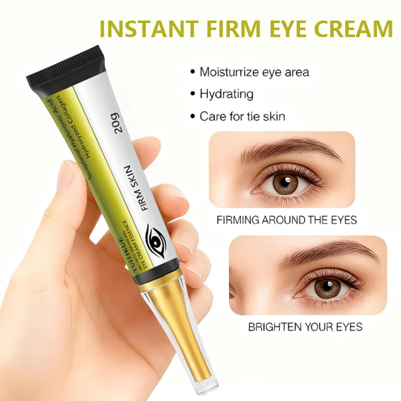 Anti-wrinkle Hyaluronic Acid Eye Cream Serum, Anti-Dark Circles, Anti-Puffiness,Moisturizing EyeCream,EyeSkincare Beauty Product Peaceful Pleasures Health and Wellness