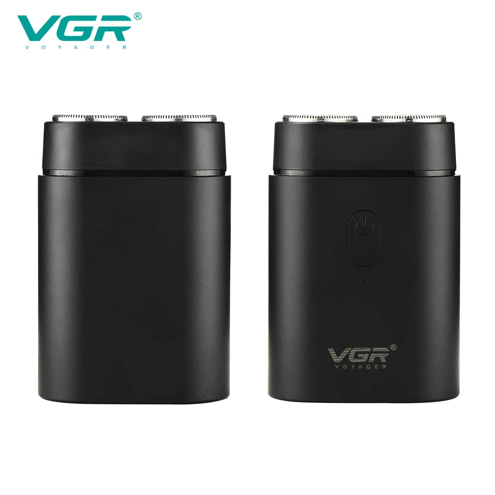 VGR 341 mini single blade cordless beard trimmer razor rechargeable foil electric face body shaver for men home shaving razor Peaceful Pleasures Health and Wellness