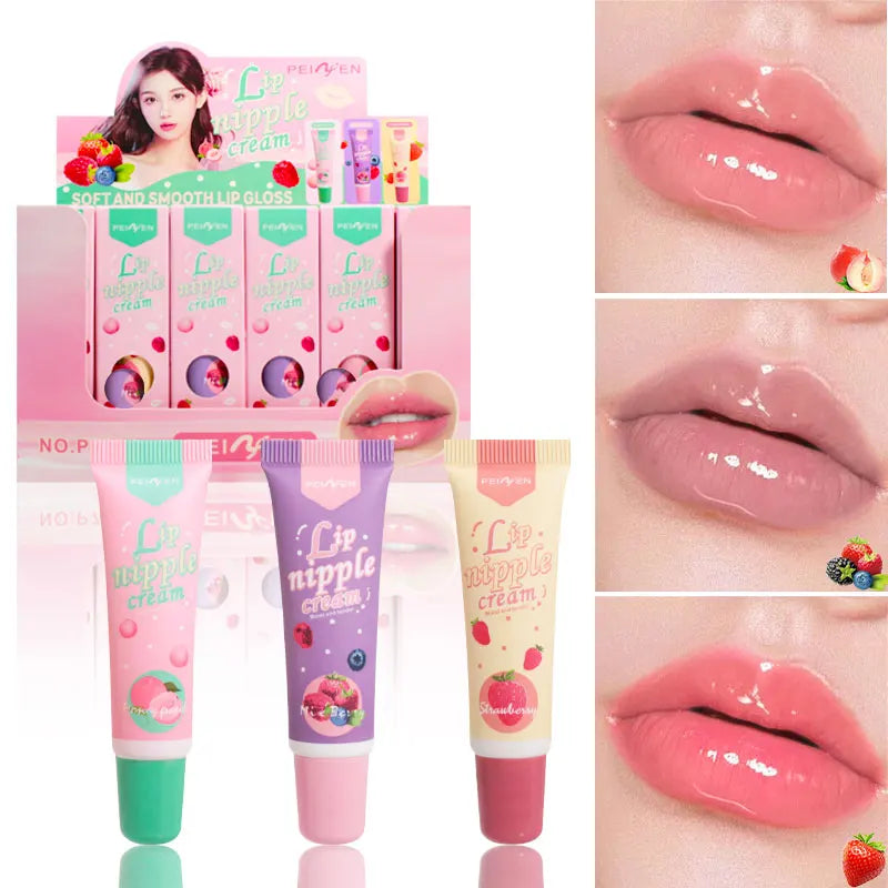 Shimmering Tinted Lip Oil – Argan Oil & Hyaluronic Acid