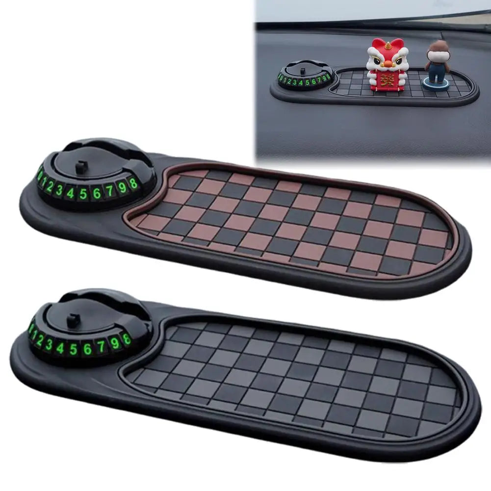 Rotatable Car Dashboard Anti-Slip Mat & Phone Holder