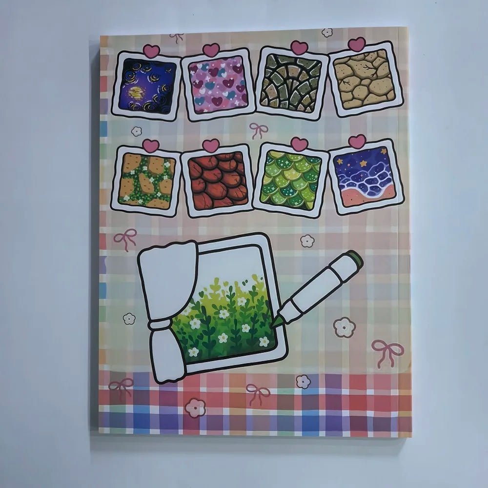 Coloring Book Adults Kids How Draw Patterns Easy Fun Step-by-step