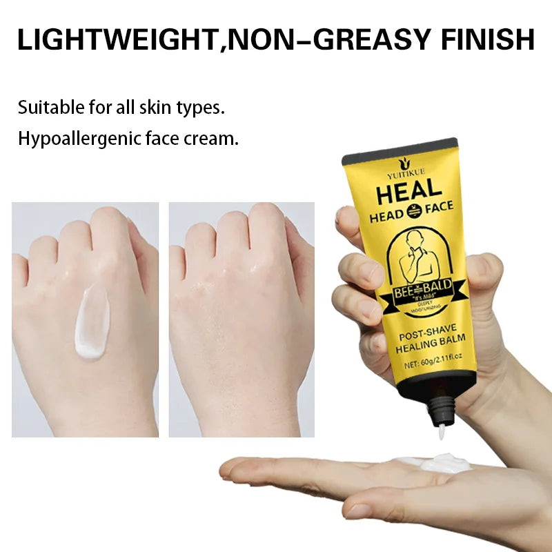 Men's Aftershave Lotion – Hydrating Post-Shave Cream 60g Aftershave Lotion Peaceful Pleasures Health and Wellness