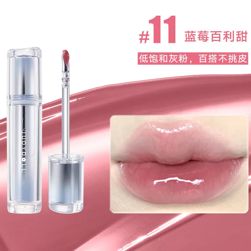 Judydoll Ice Iron Lip Glaze – Mirror Shine Watery Lip Gloss
