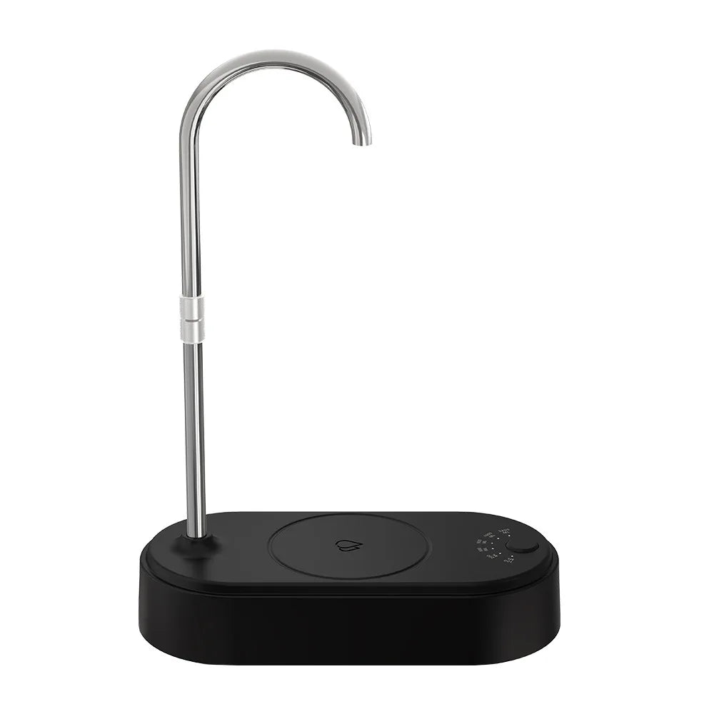 Electric Drinking Water Pump Automatic Water For Gallon Drinking Water Bottle Pump For Home Office Portable Cold Water Peaceful Pleasures Health and Wellness black