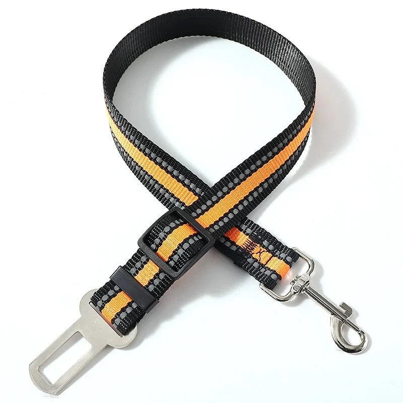 Adjustable Pet Car Seat Belt for Dogs & Cats – Safe Travel