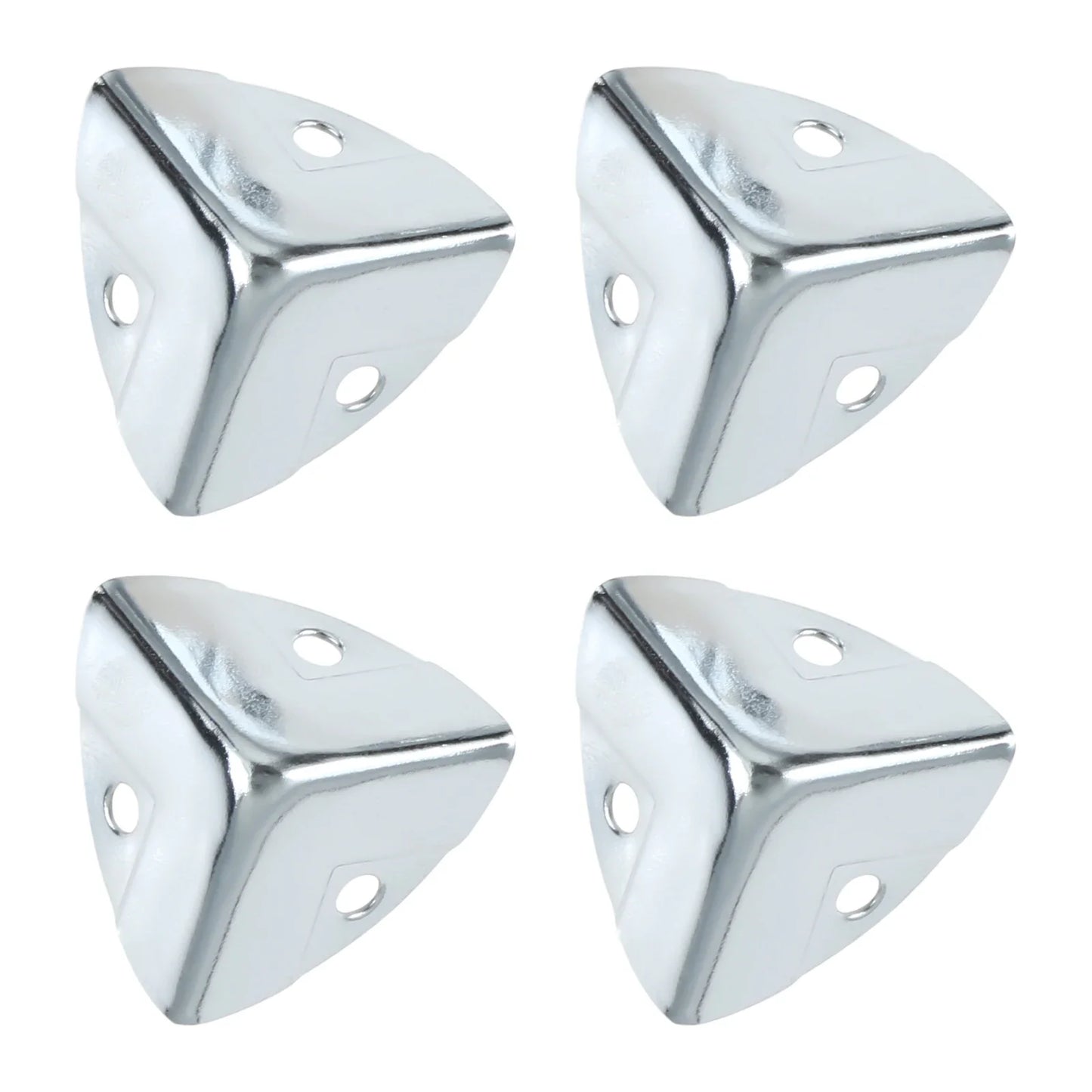 4Pcs Metal Corner Protectors for Tool Box, Flight Case & Luggage