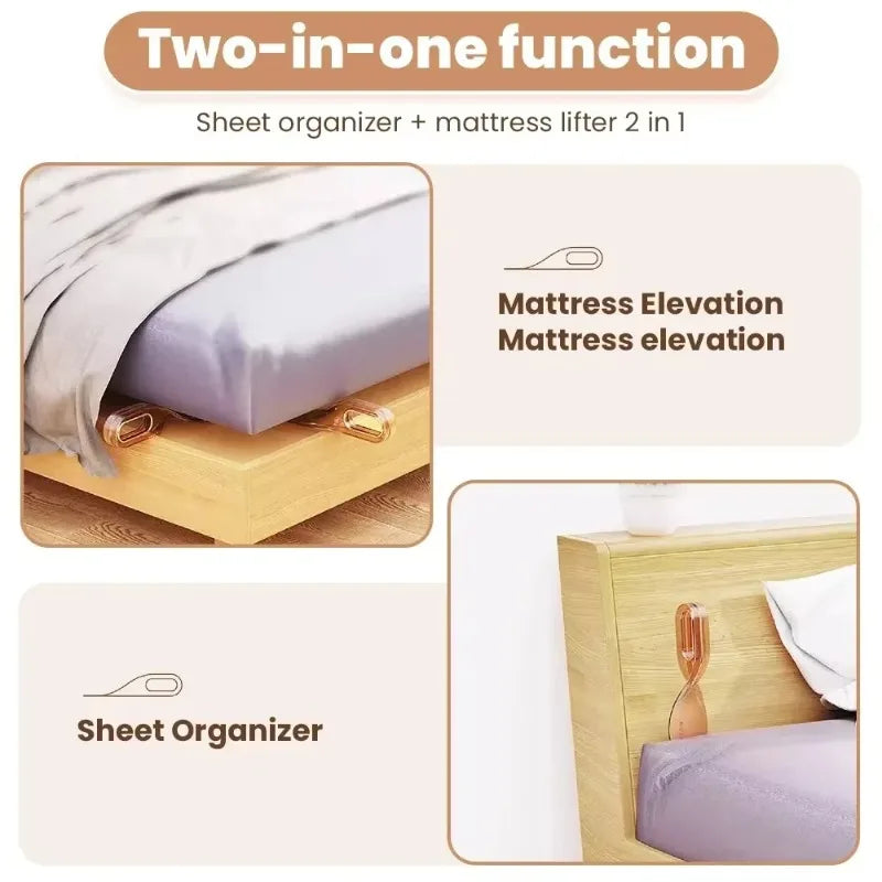 1PC Mattress Lifter Sheet Changing Portable Tool Ergonomic Mattress Wedge Lifter Bed Aid Domestic Mattress Lifting Aid Peaceful Pleasures Health and Wellness