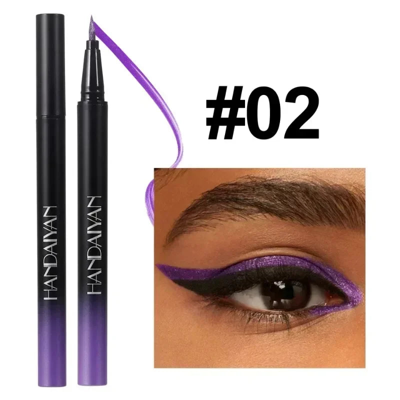 Handaiyan Glitter Shimmer Liquid Eyeliner Pen | Waterproof 24HR