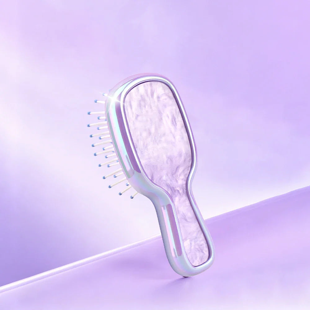 Mini Air Cushion Detangling Hair Brush – Anti-Static Massager