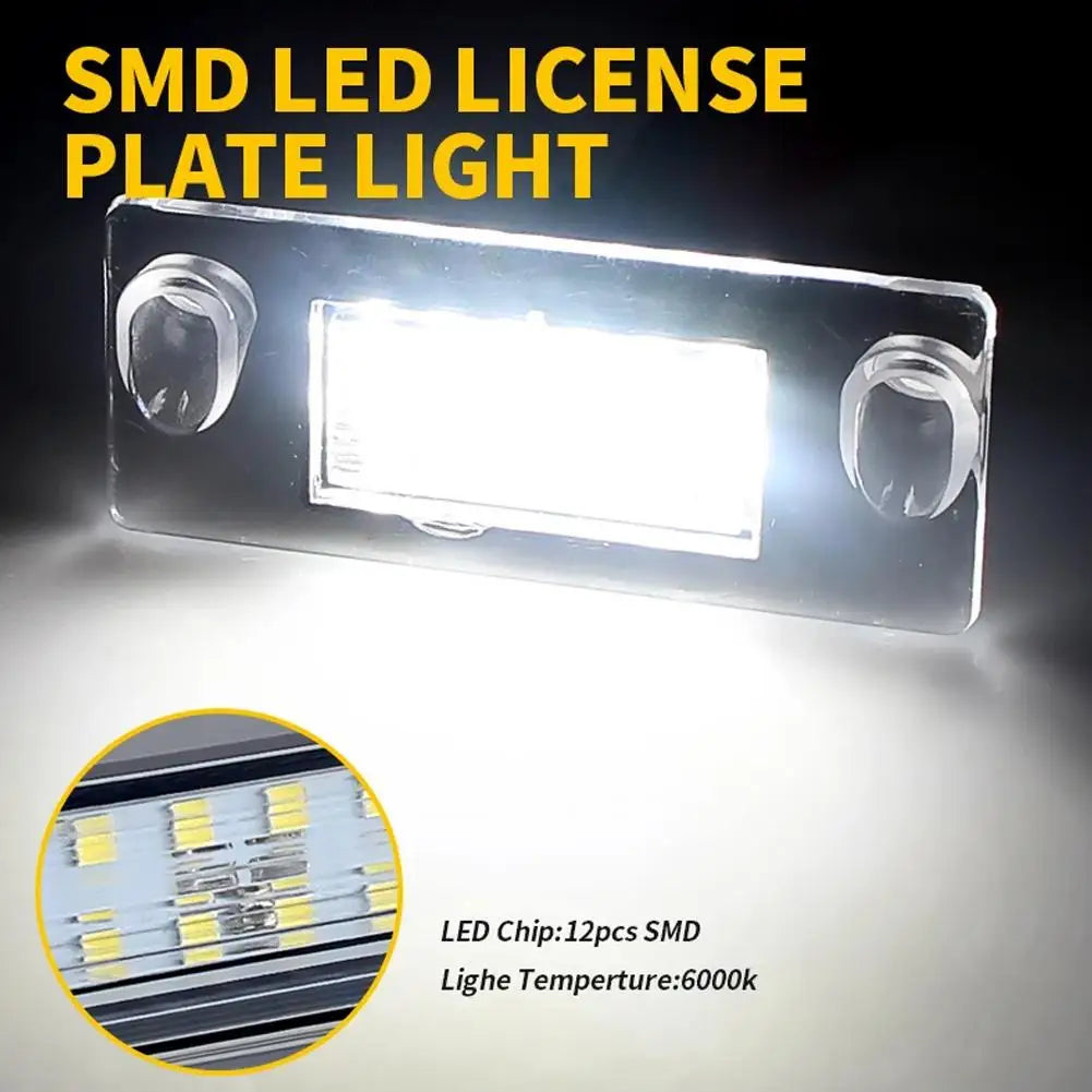 LED License Plate Lights for Audi A3 S3 8L A4 B5 – Error Free 2-Pack LED License Plate Light Peaceful Pleasures Health and Wellness