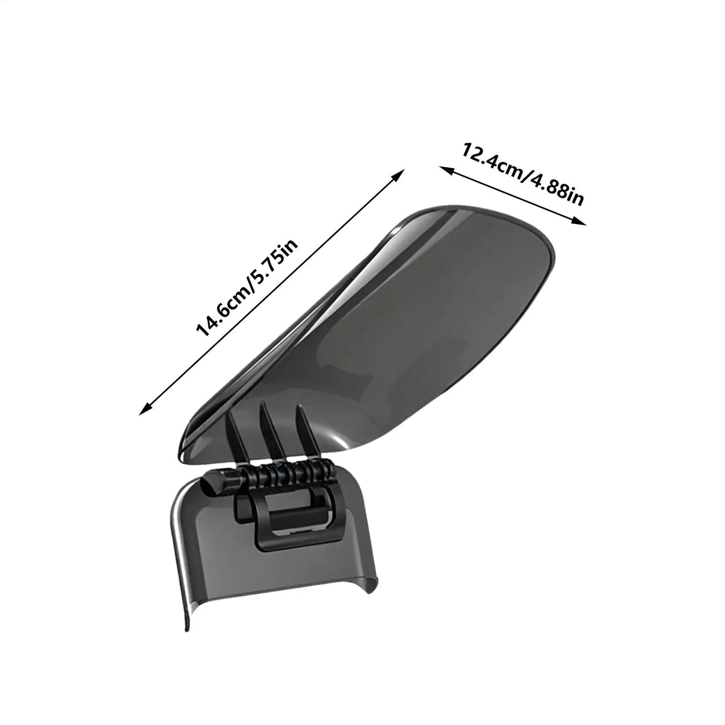 Car Phone Sun Shade Clip-On Visor – UV & Rain Screen Shield