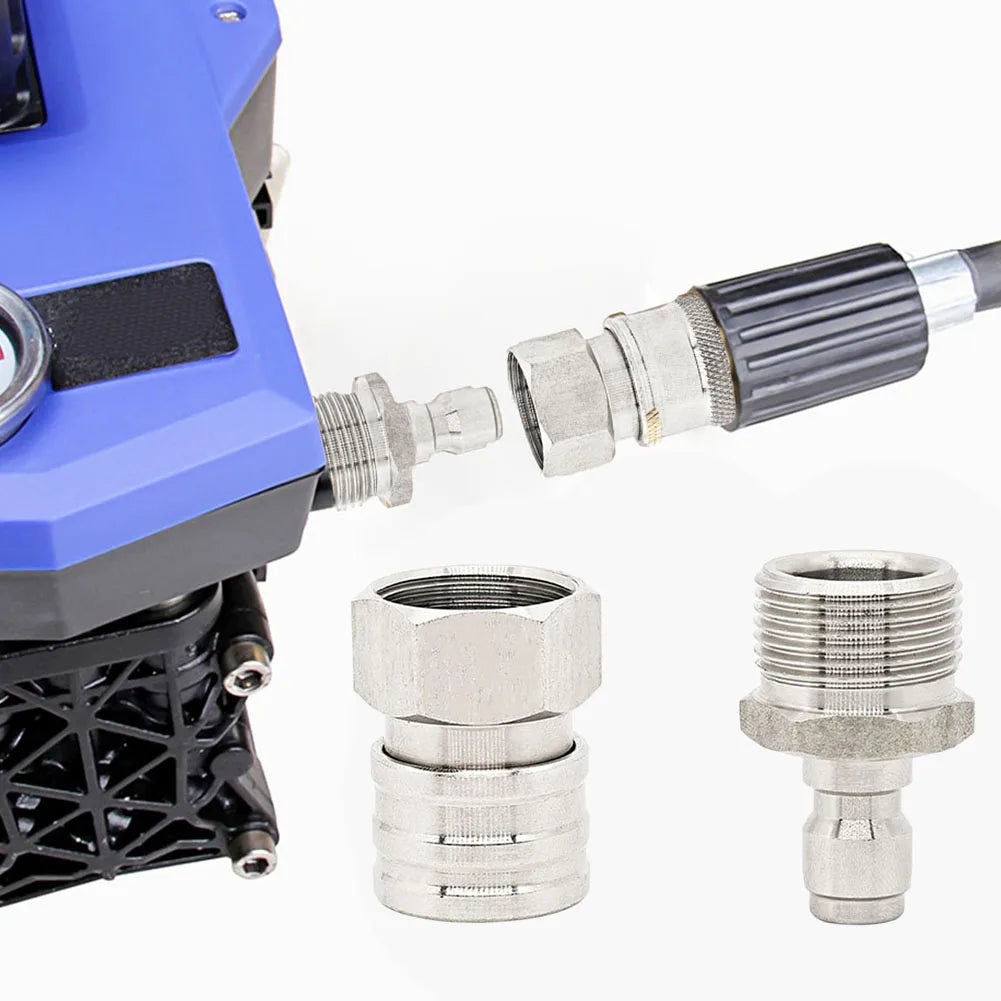 Stainless Steel Pressure Washer Quick Connector Leak-proof Fitting