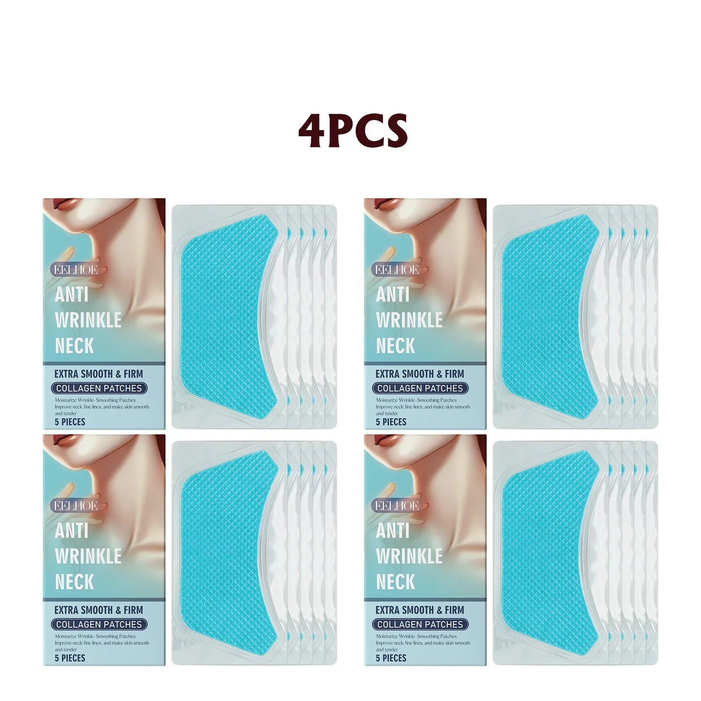 Eelhoe Collagen Neck Mask Patches – Firm, Lift & Hydrate