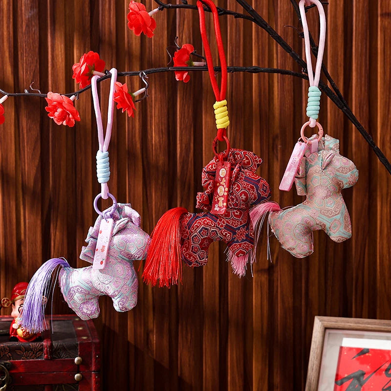 2026 Year of the Horse Chinese Zodiac Keychain & Bag Charm