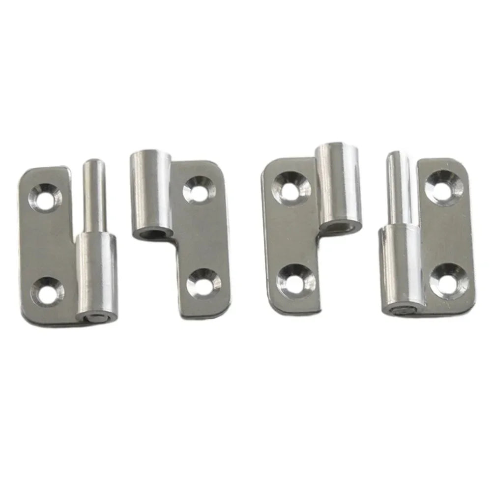 304 Stainless Steel Lift-Off Removable Hinge 37×33mm Silver
