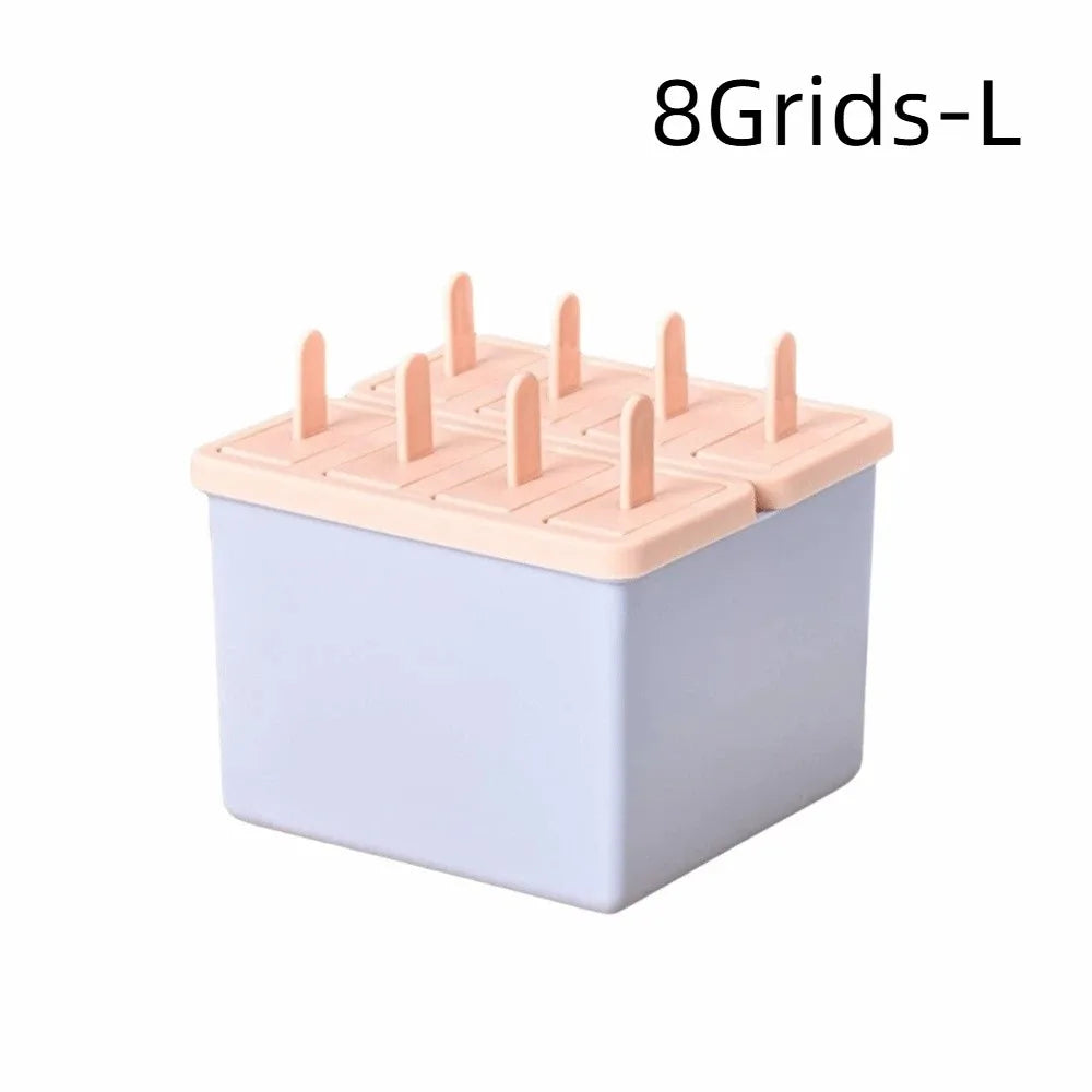 Reusable DIY Popsicle Mold – Easy Release Ice Cream Maker Set
