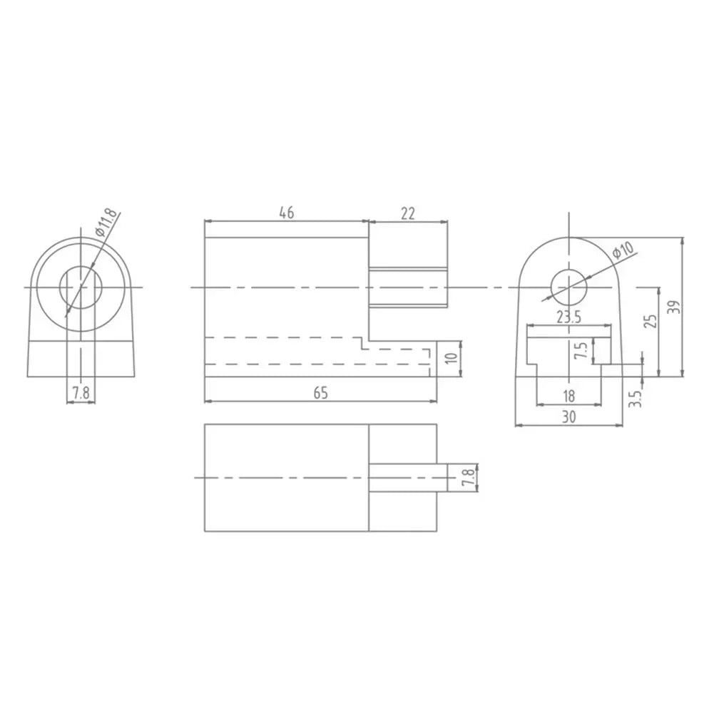 Soft Close Toilet Seat Hinge Replacement – Universal ABS