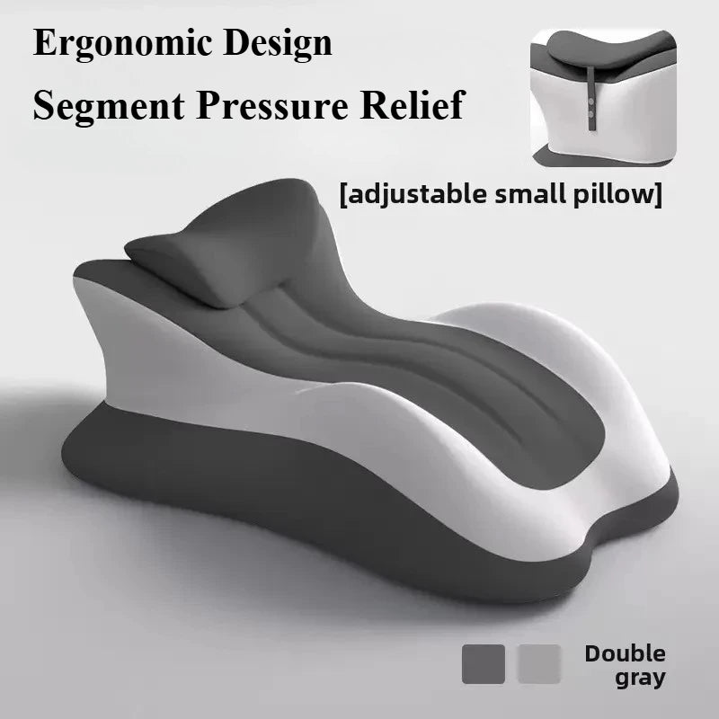 Memory Foam Bed Wedge Pillow Anti Snoring Acid Reflux Relief Neck Back Leg Pain Reading Sleeping Post Surgery Recovery Pillow Peaceful Pleasures Health and Wellness