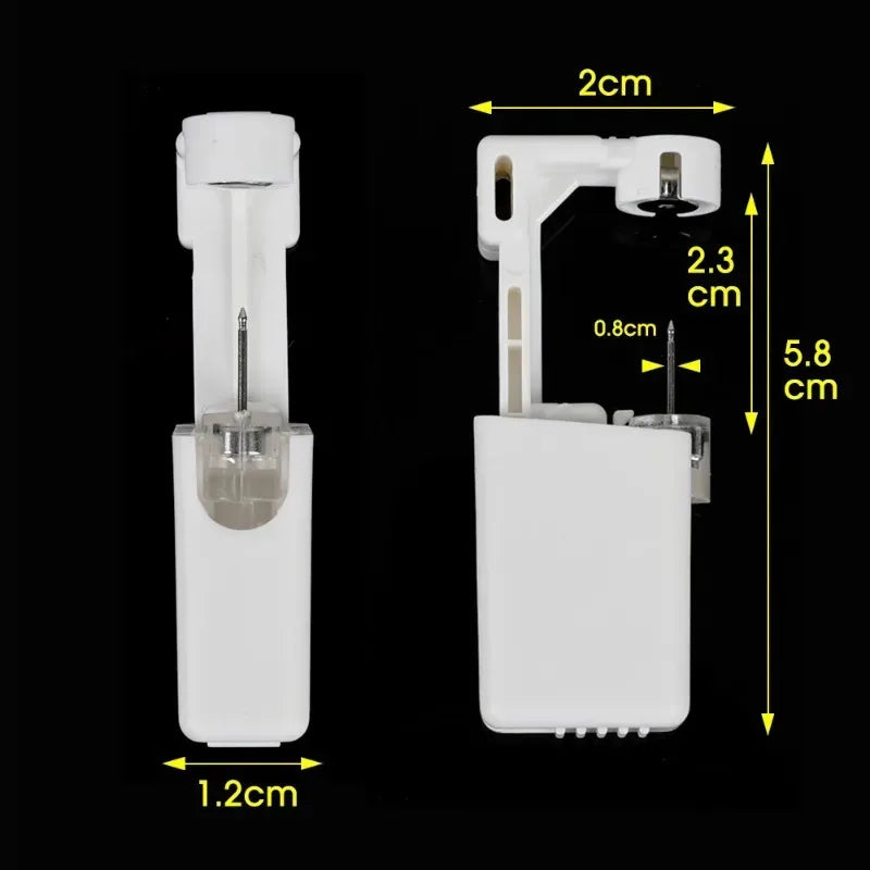 Disposable Sterile Ear Piercing Gun Kit – Safe for Women & Men