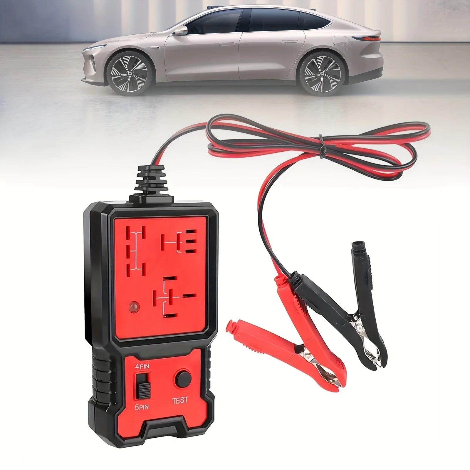 12V Automotive Relay Tester – 4-Pin & 5-Pin Universal Tool Peaceful Pleasures Health and Wellness