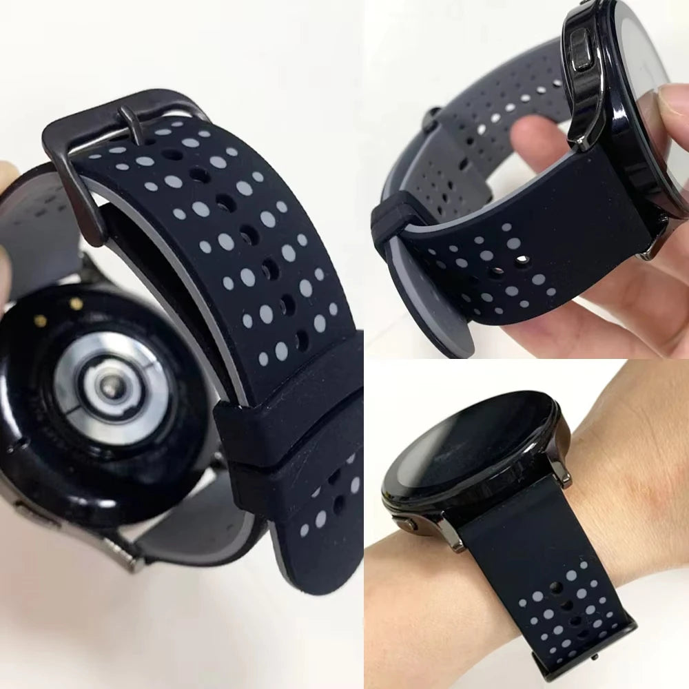 22mm Starry Sky Silicone Watch Strap for Suunto & Xiaomi Peaceful Pleasures Health and Wellness