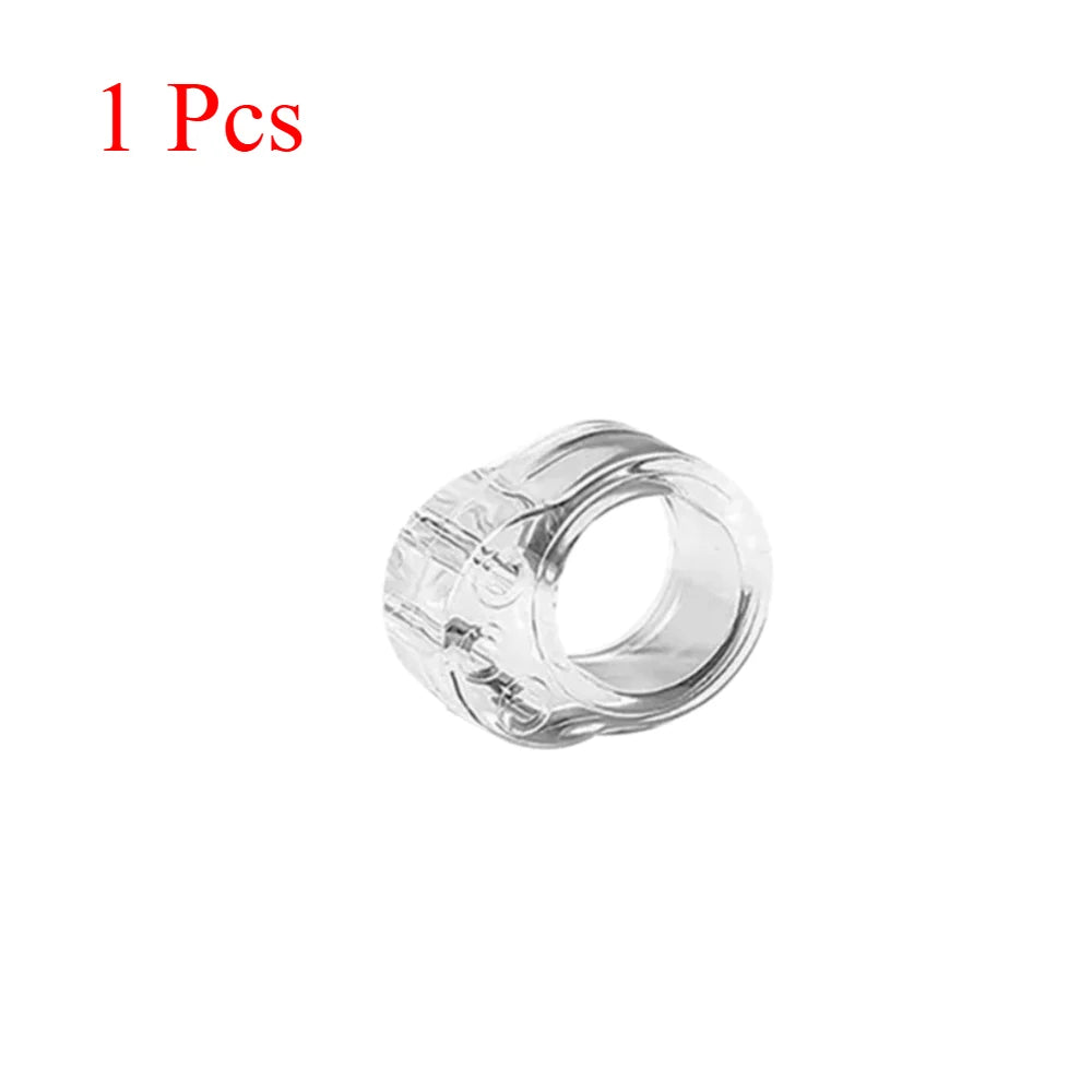 Transparent PVC Door Knob Wall Protector & Stopper 4/8 Pcs