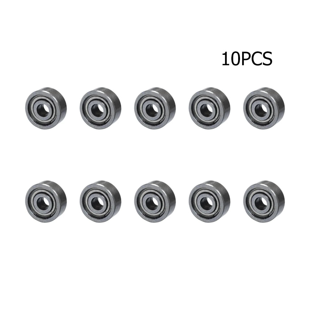 10pcs Roller Skate Bearings 3x10x4mm 623zz Roller Skate Wheel Bearings Carbon Steel Silent Ball Bearing Deep Groove for Scooter Peaceful Pleasures Health and Wellness