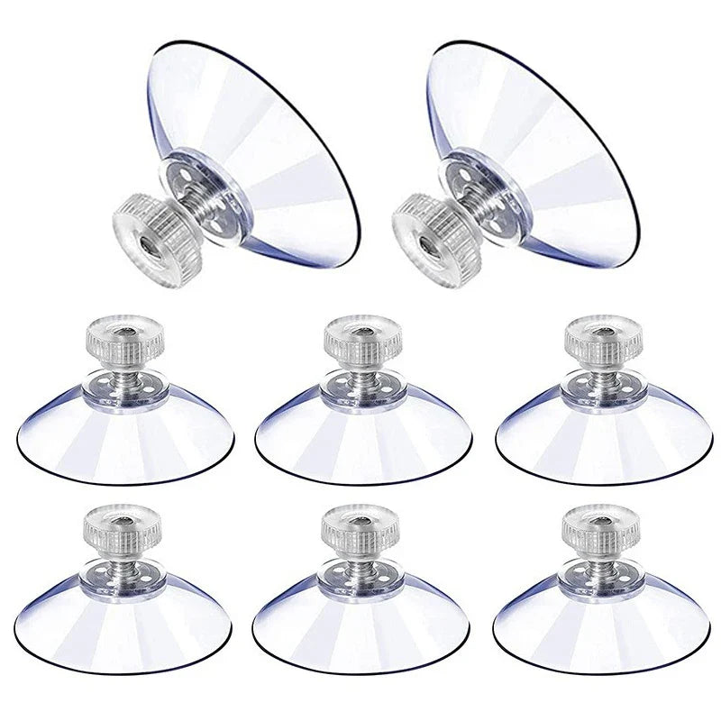 5-Pack Heavy Duty Suction Cups with M6 Screw Nut | 4 Sizes