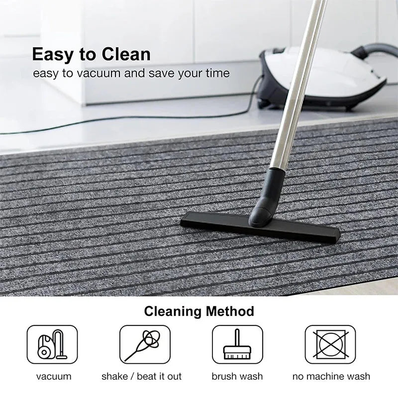 40cm x 3m Non-Slip Absorbent Kitchen Runner & Entrance Mat
