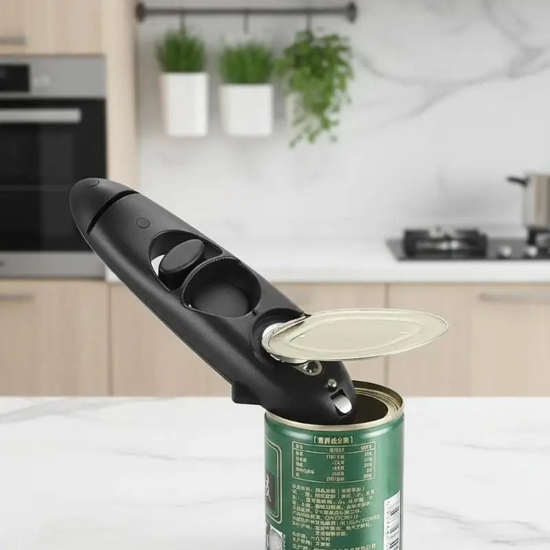 Heavy Duty 8-in-1 Kitchen Can Opener – Stainless Steel Can Opener Peaceful Pleasures Health and Wellness