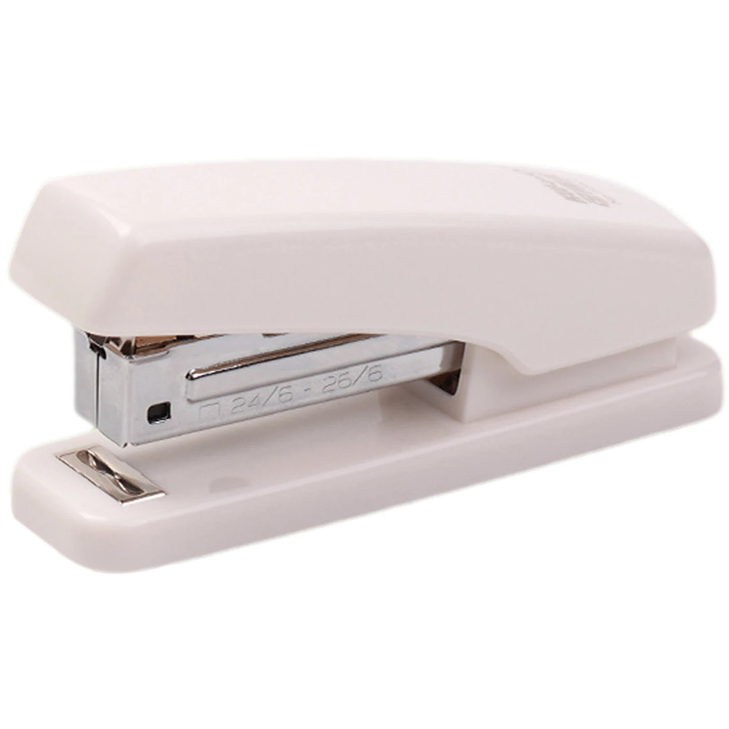 Desktop Stapler With 20 Sheet Capacity Non-Slip Office Stapler Sturdy Portable Handheld Stapler For Office School Daily Use Peaceful Pleasures Health and Wellness White